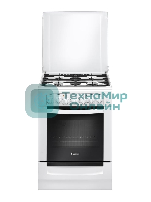 Плита комбинированная Gefest ПГЭ 6102-02 белый, конфорок 4 газовых, духовка 55 л, 60 см x 85 см x 60 см