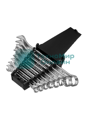 Набор комбинированных ключей Сибртех (8 - 19 мм) 8 шт.