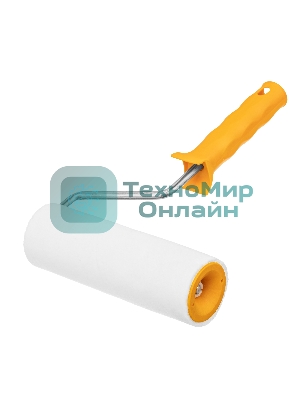 Валик в сборе Matrix велюр, 180 мм, ворс 4 мм, D 48 мм, D ручки 8 мм