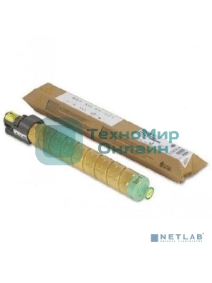Картридж лазерный тип MP C3503 желтый для Ricoh Aficio MPC3003/3503 (18000стр)