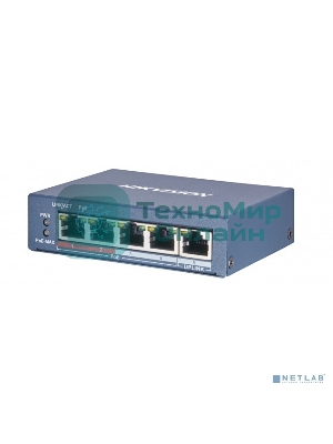 Коммутатор 4PORT 1000M POE DS-3E0505P-E/M HIKVISION