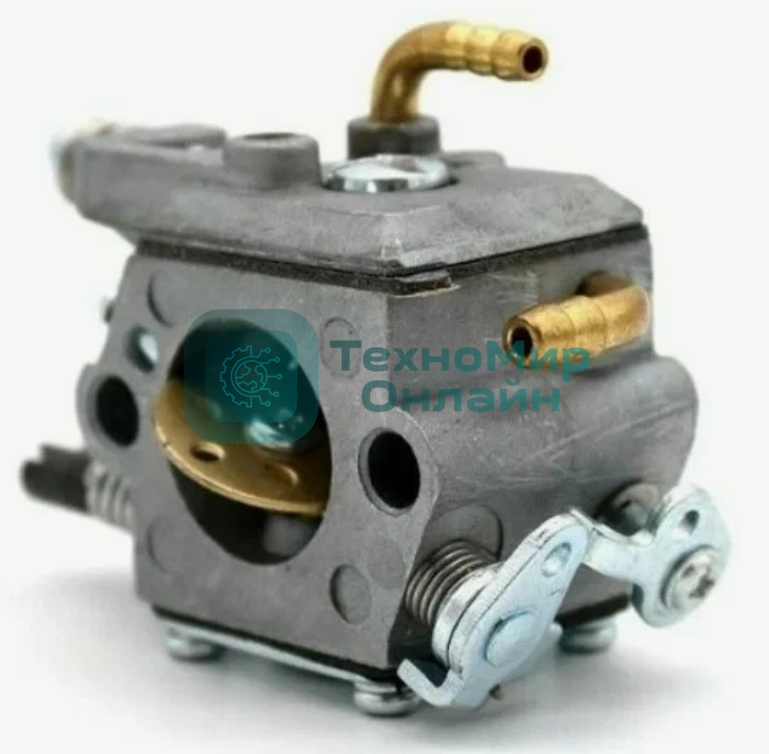 Карбюратор для бензопил 45/52/4500/5200/4518/5220 с праймером (медные отводы) 100048