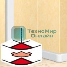 Угол внешний Legrand 105x50 бел. 010619