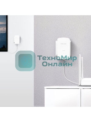 Комплект гигабитных адаптеров Mercusys AV1000 Gigabit Powerline Kit, HomePlug AV2 standard, 1 Gigabit port, 300m over electrical circuits, plug and play.