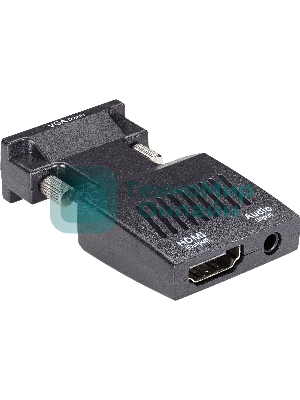 Переходник VCOM CA337A VGA(M)+audio+microUSB --> HDMI(F)1080*60Hz