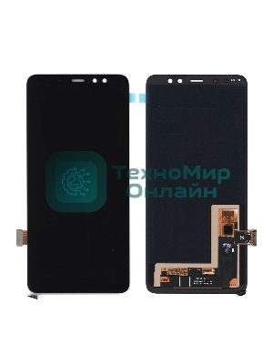 Дисплей для Samsung Galaxy A8 Plus (2018) A730F OLED черный