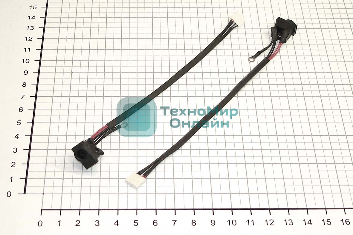 Разъем для ноутбука HY-SA006 Samsung N128 NP-N128 NP-X120 N140 с кабелем
