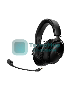 Гарнитура HyperX Cloud III чёрный, беспроводная, радиоканал