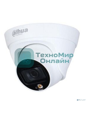 Уличная турельная IP-видеокамера Dahua DH-IPC-HDW1439TP-A-LED-0280B-S4 Full-color 4Мп, 1/3” CMOS, объектив 2.8мм, LED-подсветка до 30м, IP67, корпус: металл
