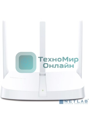 Роутер Mercusys MW306R 300 Mbps Multi-Mode Wireless N Router, 3 × Fixed External Antennas, 3× 10/100 LAN Port, 1× 10/100 WAN Port, 4 in 1- Access Point/Router/Range extender/WISP Mode, WPS/Reset Button, Parental Controls, Guest Network