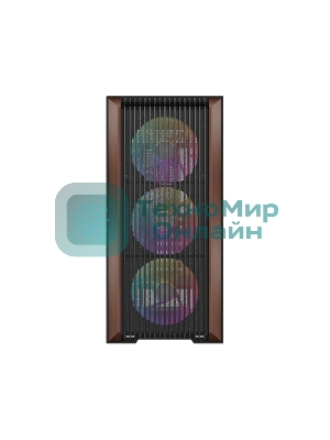 Корпус SAMA Z60, Midi-Tower, чёрный, 4 x 140 мм