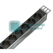 Блок распределения питания ЦМО R-16-10S-10C13-V-1420 верт.размещ. 10xSchuko 10xC13 базовые 16A без вилки