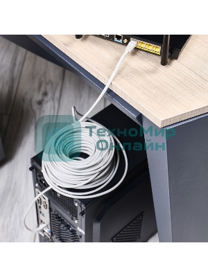 Пaтч-корд U/UTP Rexant, cat.5e, RJ45-RJ45, неэкранированный, PVC серый, 25м