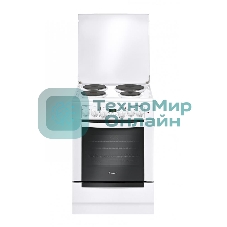 Плита электрическая Gefest 6140-03 белый, конфорок 4 электрических, духовка 55 л, 60 см x 85 см x 60 см