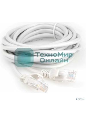 Патч-корд CCA lightl UTP Гарнизон PC-UTP-5e-3 cat.5e, 3м, литой, многожильный серый