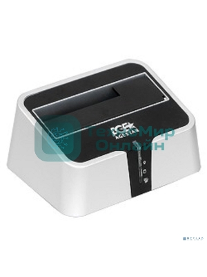 Док-станция для HDD AgeStar 3CBT2 SATA II пластик серебристый 1