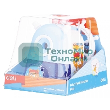 Точилка для карандашей механическая Deli Sailor E0665 1 отверстие пластик ассорти