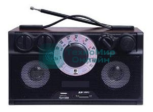 БЗРП РП-304/СИГНАЛ USB, SD(Диапазон УКВ 88-108 Мгц/СВ-530-1600Кгц/КВ-5,6-18,3 Мгц, USB, слот под SDкарту, МР3, 6В/220В, стереозвук, размер 290х135х160 мм.)