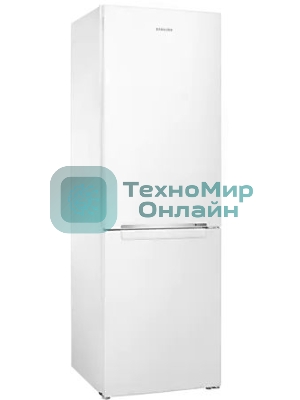 Холодильник Samsung RB30A30N0WW/WT белый двухкамерный 213/98л морозилка снизу, No Frost