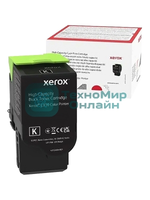 Картридж лазерный Xerox C310 черный 8K (006R04368)