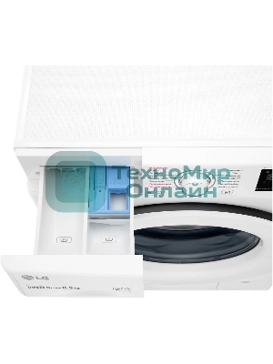 Стиральная машина LG F2V3GS3W белый, загрузка фронтальная 8,5 кг, 1200 об/мин., класс: А