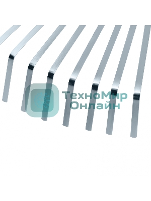 Грабли веерные стальные Palisad, 300-480 мм, 22 плоских зуба, оцинкованные, раздвижные, без черенка