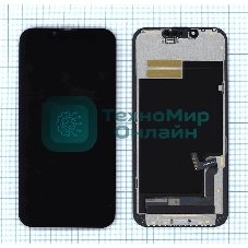 Дисплей для Apple iPhone 13 в сборе с тачскрином (OLED) черный