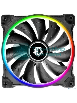 Вентилятор для корпуса ID-COOLING ZF-14025-ARGB 140x140x25мм (60шт./кор, Пульт управления, PWM, Low Noise, резиновые углы, Addresable RGB, 800-1600об/мин)  BOX