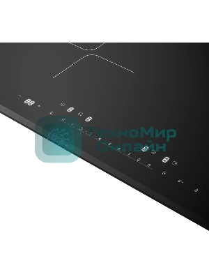 Варочная панель Kuppersberg/Варочная панель Kuppersberg, индукция, High-Tech, 9 уровней мощности, inverter, таймер, пауза, Booster, автоматическое отключение, слайдерное управление, поддержание тепла, черный