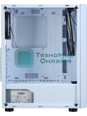 Компьютерный корпус AeroCool/Formula CL-3302W RGb белый без БП ATX 2xUSB 2.0 1xUSB 3.0 audio bott PSU