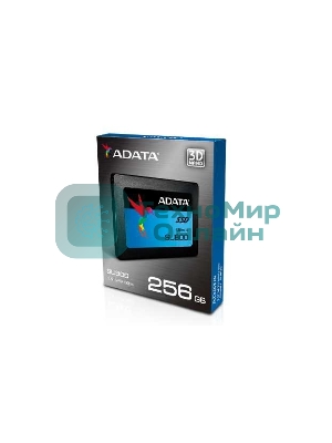 Накопитель SSD ADATA SU800, 256Gb, SATA III, 2.5