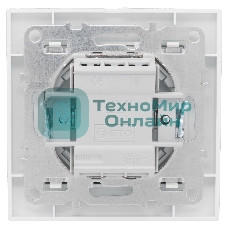 Выключатель 3-кл. СП Минск 10А белый Basic EKF ERV10-024-10