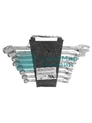 Набор комбинированных ключей Сибртех (8 - 19 мм) 8 шт.