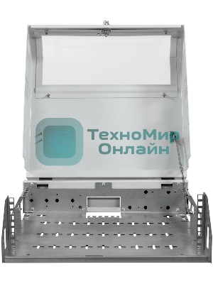 Шкаф коммутационный NTSS (NTSS-SOHO5U) настенный 5U 520x140 мм пер. дв. стекл несъемн. бок. пан. 80 кг белый IP20