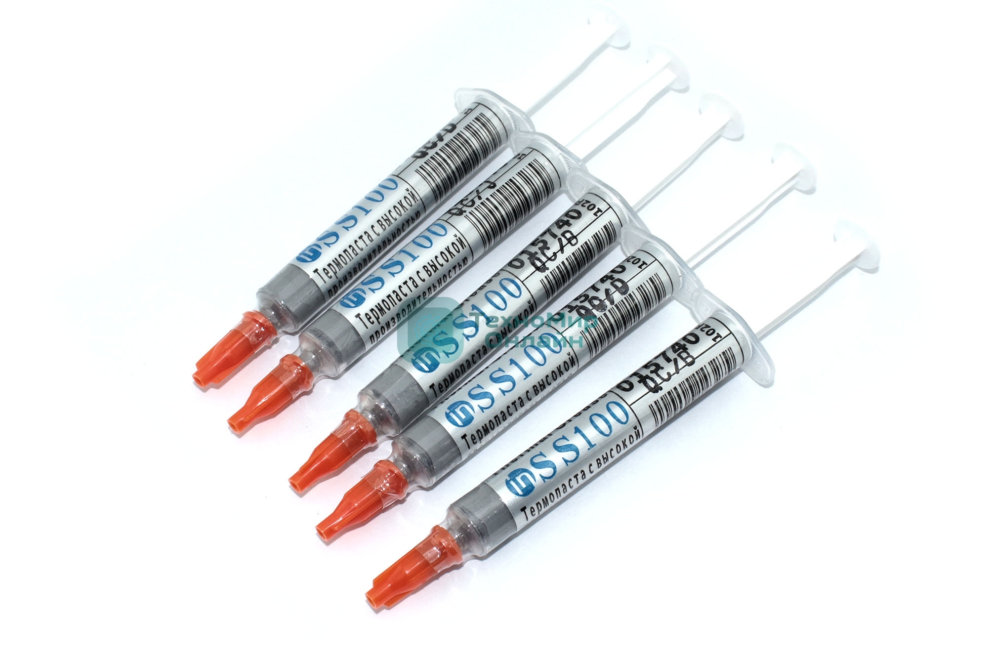 Термопаста Amperin SS100 3 грамма 5 шт