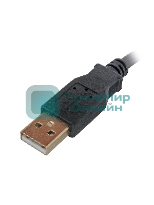 Кабель Defender PRO USB 2.0 кабель удлинительный 1.8м AM/AF, зол.конт, 2фер.фил.
