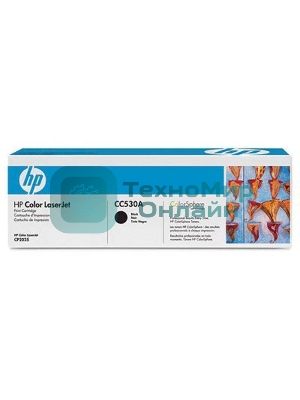 Картридж лазерный HP CC530A черный для LJ CP2025/CM2320 3500 стр.