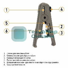 Инструмент для зачистки и обрезки витой пары (ht-S-501B) PROconnect