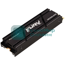 Накопитель SSD Kingston Fury Renegade, 2Tb, PCIe 4.0 x4, M.2 2280, NVMe, R/W 7300/7000