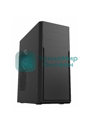 Компьютерный корпус c блоком питания 450 Ватт/Case Foxline FL-302-FZ450-U32 ATX case, black, w/PSU 450W 8см, w/2xUSB 2.0+2xUSB 3.0, w/pwr cord, w/o FAN