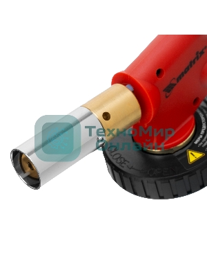 Профессиональная горелка Matrix на бутановый баллон, пьезоподжиг, расширенное сопло