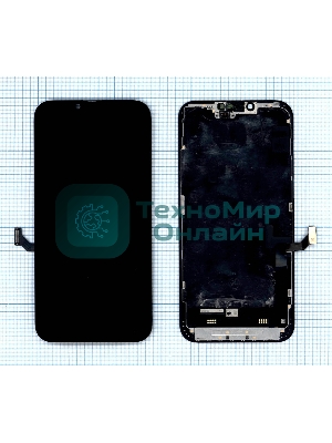 Дисплей (модуль) для Apple iPhone 14 Plus в сборе с тачскрином, черный