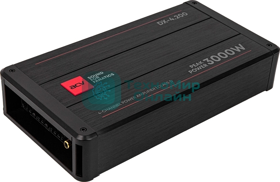 Усилитель автомобильный ACV DX-4.200 V3 четырехканальный
