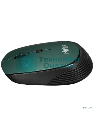 Мышь беспроводная HIPER HOMW-084 зеленый, 1600 dpi, радиоканал, USB, кнопки - 4