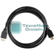 Кабель аудио-видео KingPrice KP-HDMI-v2-3m HDMI (m)/HDMI (m) 3м. черный