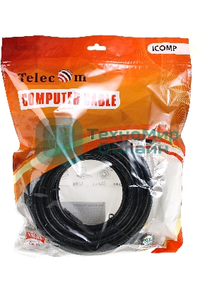 Кабель HDMI-19M - HDMI-19M ver 2.0+3D/Ethernet,2 фильтра 10m Telecom