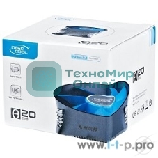 Кулер для процессора DEEPCOOL THETA 20 PWM черный, 100 мм, алюминий, 2400 об/мин, 32.5 дБ, 4 pin, 95 Вт, 60 мм
