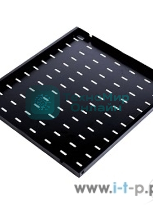 Полка перфорированная, глубина 580 мм, черный (СВ-58-9005)