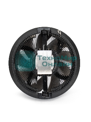 Кулер для процессора ExeGate Dark Magic EE126A-RGb черный, 120 мм, алюминий, 1800 об/мин, 18 дБ, 3 pin, 100 Вт, 95 мм