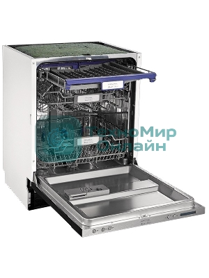 Встраиваемая посудомоечная машина Krona KAMAYA 60 BI, белый, 59.8 см, 14 компл., 44 дБ, класс A+++